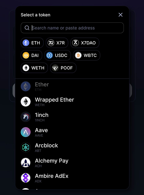 Swap Page